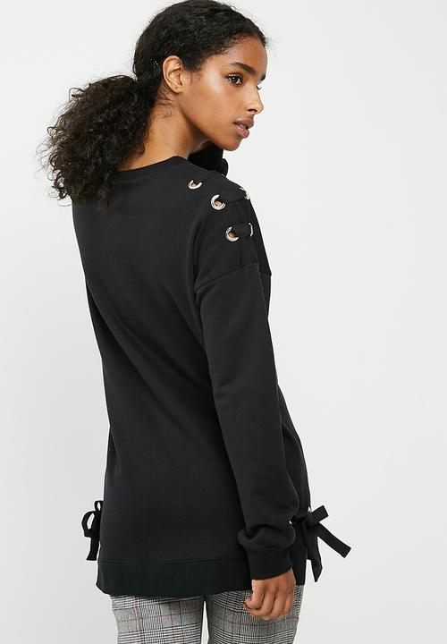 dailyfriday - Eyelet detail sweat