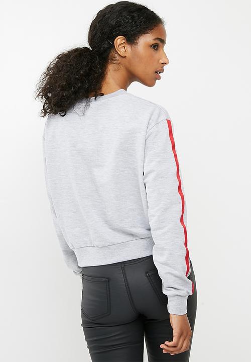 dailyfriday - Sweat top with side stripe