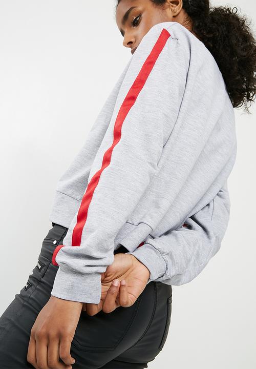 dailyfriday - Sweat top with side stripe