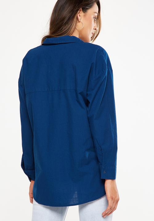 Cotton On - Monique shirt - navy 