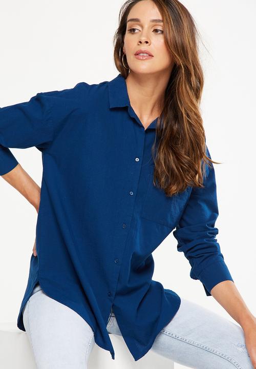 Cotton On - Monique shirt - navy 