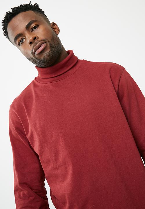 basicthread - Plain roll neck tee