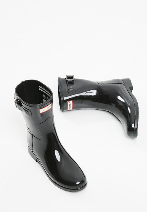 Hunter - Original refined adjustable short gloss - black