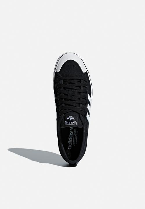 adidas Originals - Nizza - Black / White