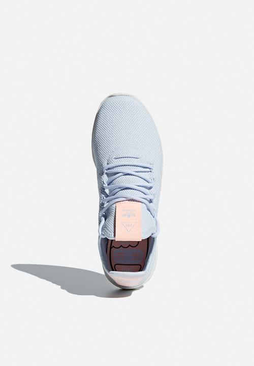 adidas gazelle silver green womens Adidas Pharrell Williams White Tennis HU Low Top Sneakers US12 – THE-ECHELON main image 0