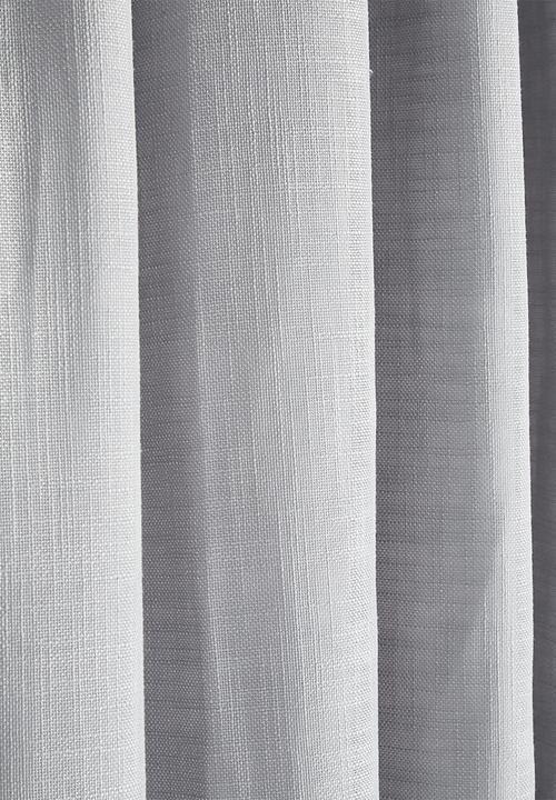 Sixth Floor - Taped lined curtain - grey