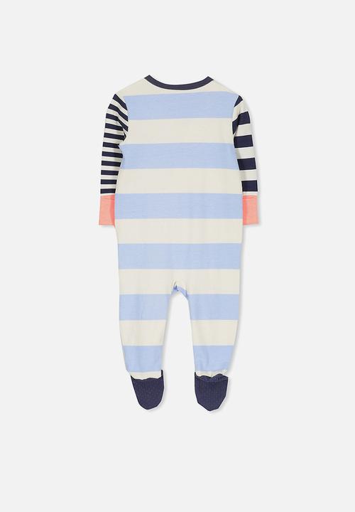 Cotton On - Baby mini zip through romper