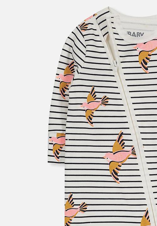 Cotton On - Baby mini zip through romper