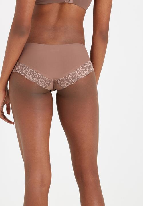 Cotton On - Party pants boyleg brief - brown