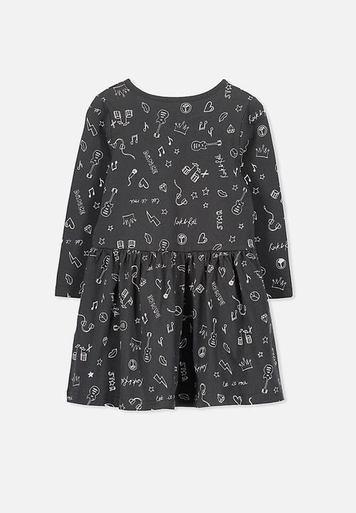 Cotton On - Kids Lani long sleeve dress