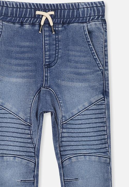 Cotton On - Kids Bobby track denim pants