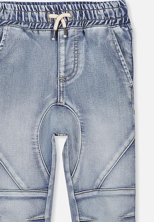 Cotton On - Kids Bobby track denim pants