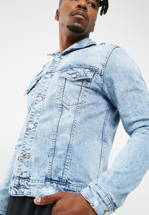 Only & Sons - Rocker denim trucker jacket