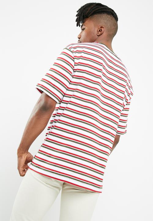 Only & Sons - Ringer boxy tee