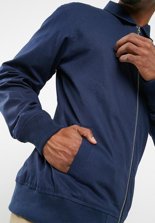 basicthread - Harrington jacket - navy