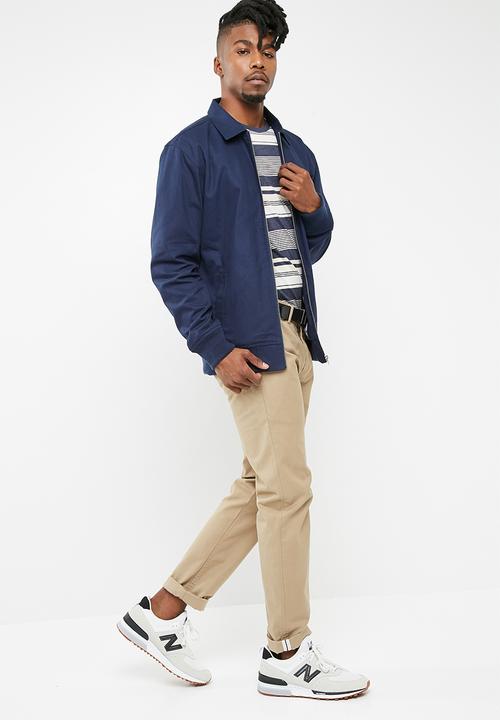basicthread - Harrington jacket - navy