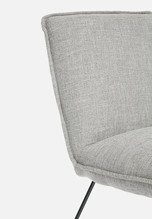 Sixth Floor - Cross chair - Grey