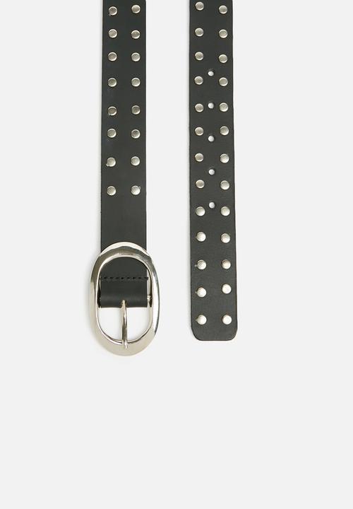 dailyfriday - Studded belt - black