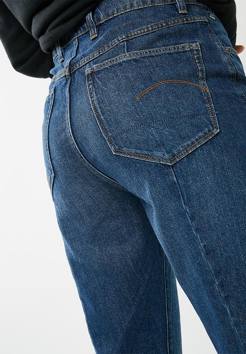 G-STAR - Lanc 3D high waisted straight jeans