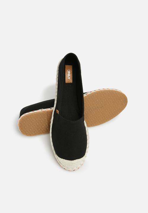 ONLY - Eva espadrillos - black