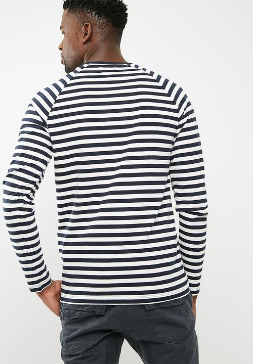 PRODUKT - Fast stripe long sleeve tee