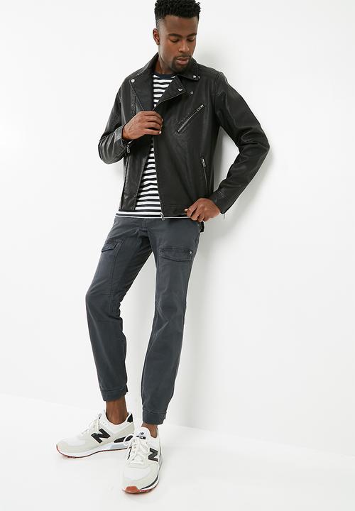 PRODUKT - Fast stripe long sleeve tee