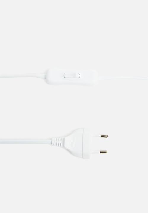 Sixth Floor - Jett desk lamp - white
