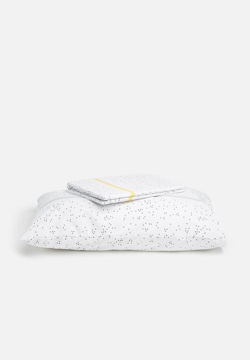 Sixth Floor - Single confetti printed duvet set