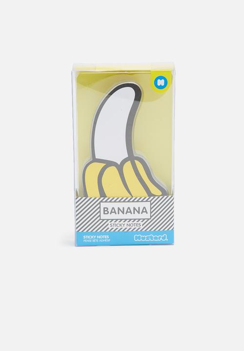 Mustard  - Banana sticky notes