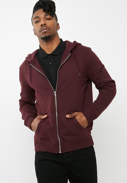 new look zip hoodie