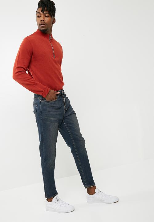 New Look - Vintage slim wash tapered jeans