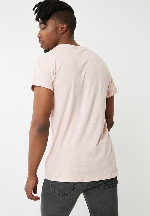 New Look - High roll short sleeve tee