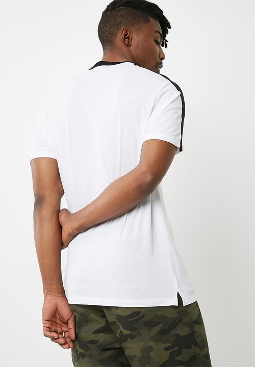 New Look - Ringer side stripe tee 