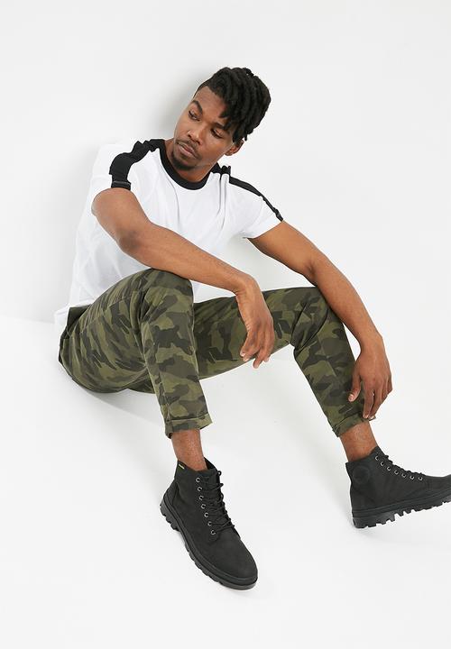 New Look - Ringer side stripe tee 