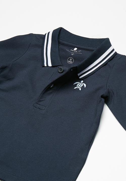 Name It - Kids boys long sleeve polo top