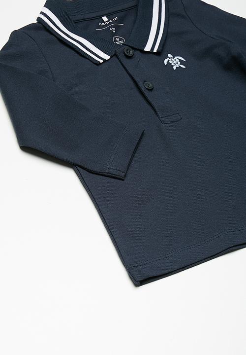 Name It - Kids boys long sleeve polo top