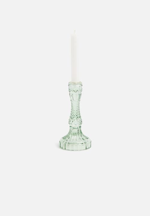 Present Time - Gem candle holder - pine green 