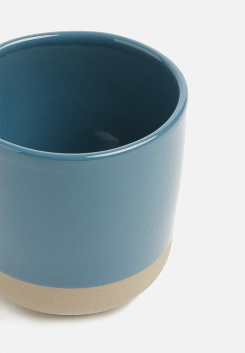 Present Time - Brisk cup set of 2 - blue