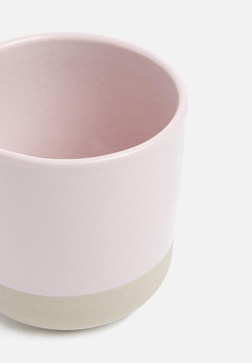 Present Time - Brisk cup set of 2 - pink