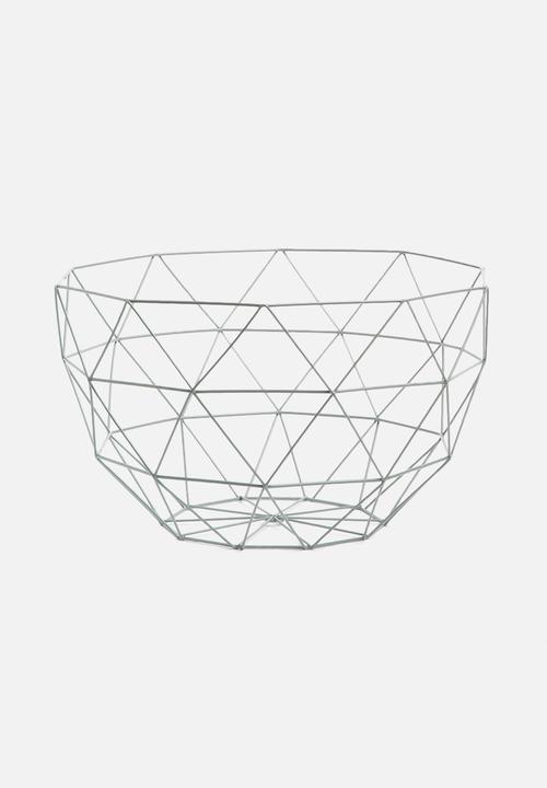 Present Time - Linea fruit bowl set of 2 - grey