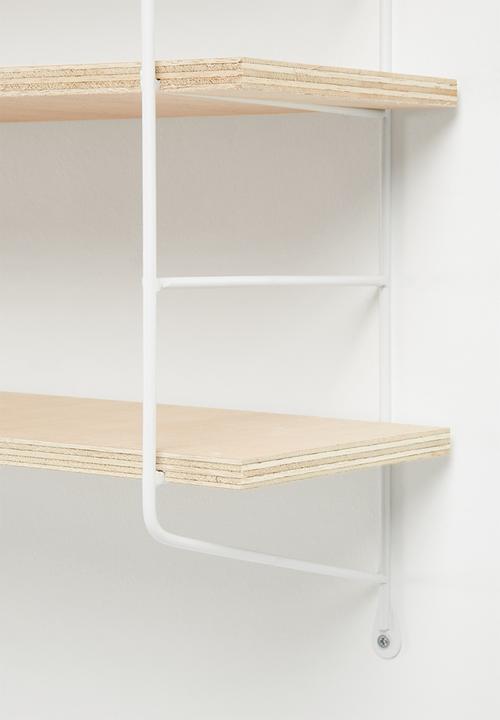 Sixth Floor - Deco shelf - white