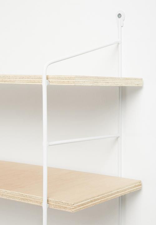 Sixth Floor - Deco shelf - white