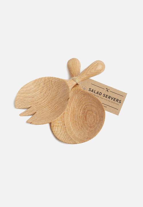 ARK Workshop - The round serving set - 2 pack - oak