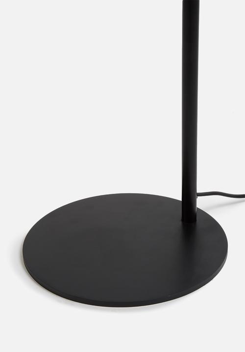 Sixth Floor - Brooklyn floor lamp - black
