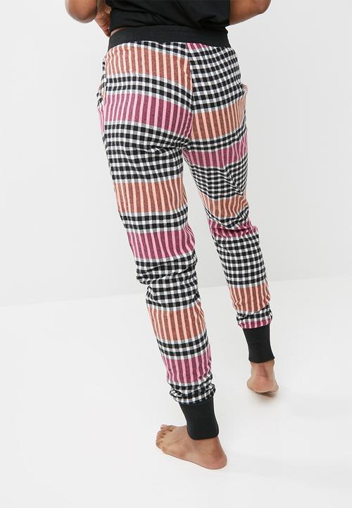 Cotton On - Cuffed flannel pant