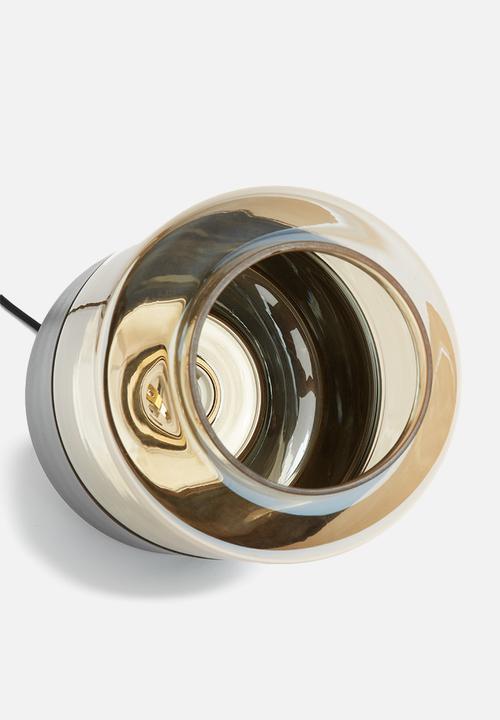 Sixth Floor - Duo cylinder pendant - black