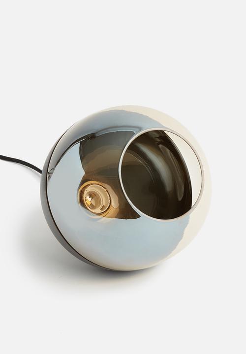 Sixth Floor - Duo ball pendant - black