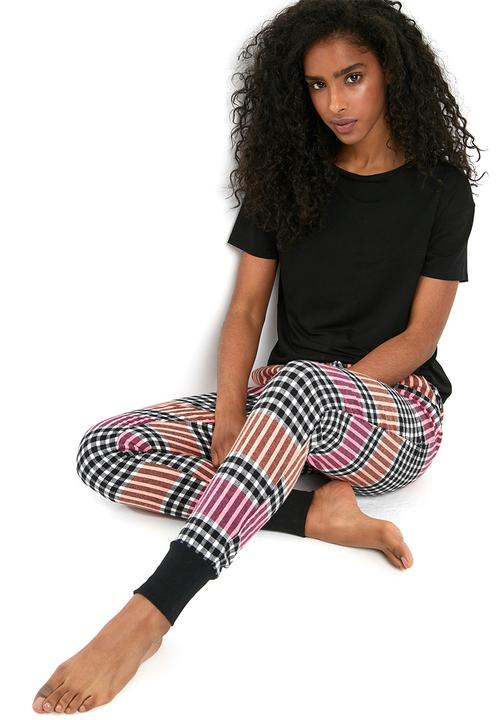 Cotton On - Cuffed flannel pant