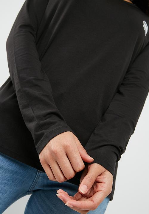 G-STAR - Jiling straight long sleeve tee - black