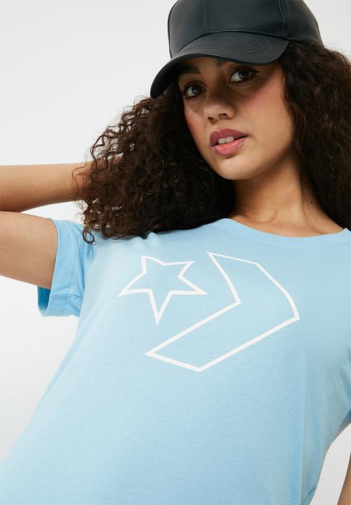 Converse - Core star chevron short sleeve tee - blue